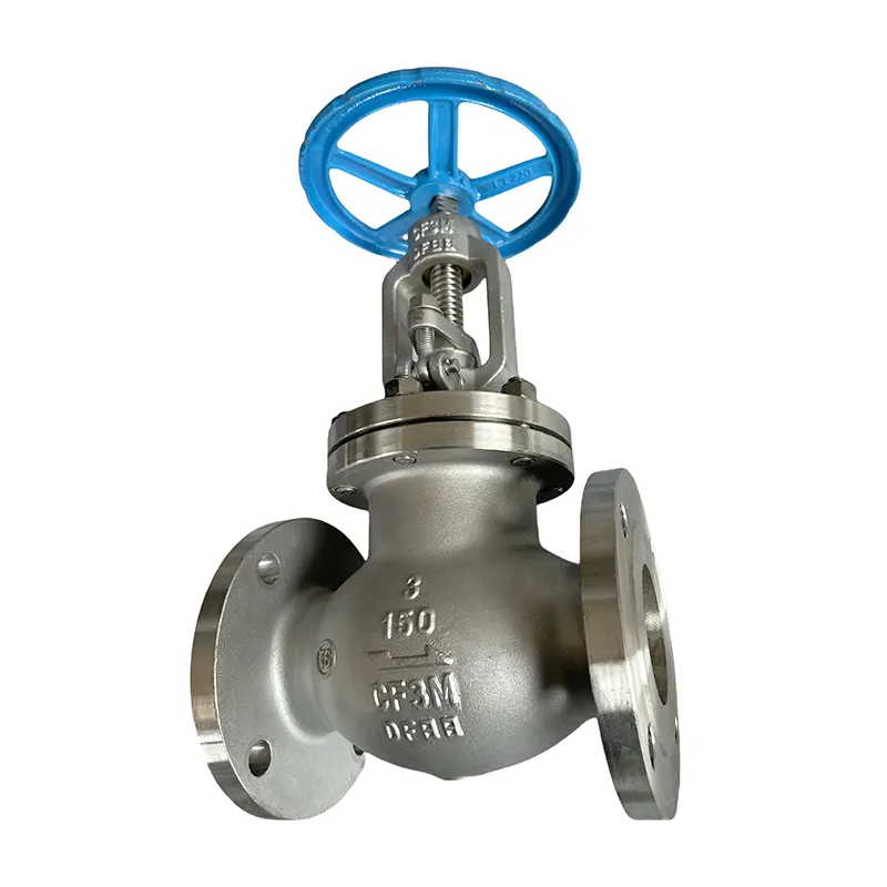 Valvul globe me fllanxha çelik inox 316l