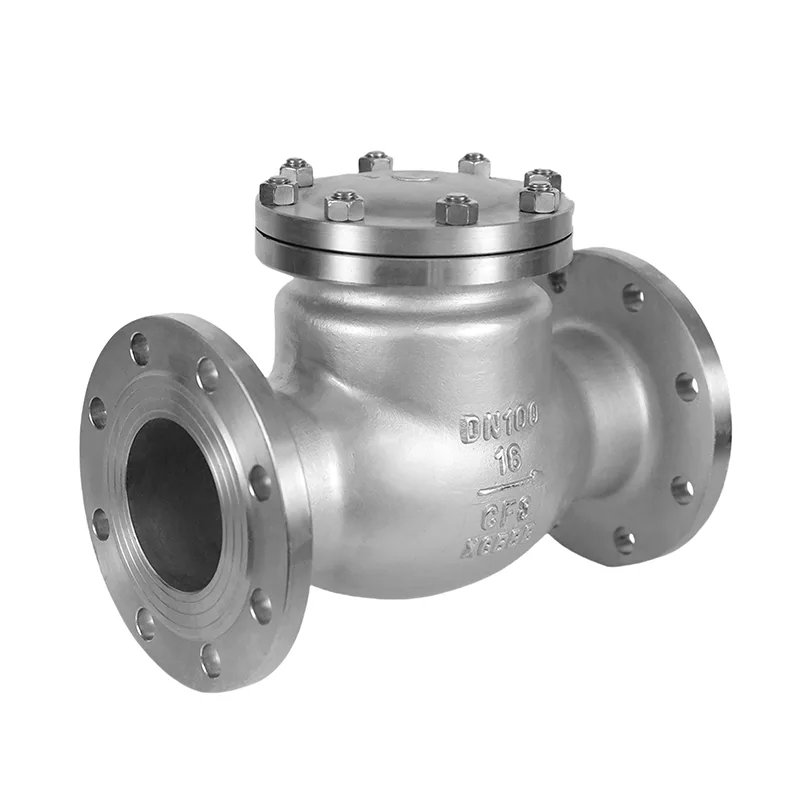 Valvula standarde e kontrollit prej çeliku inox GB