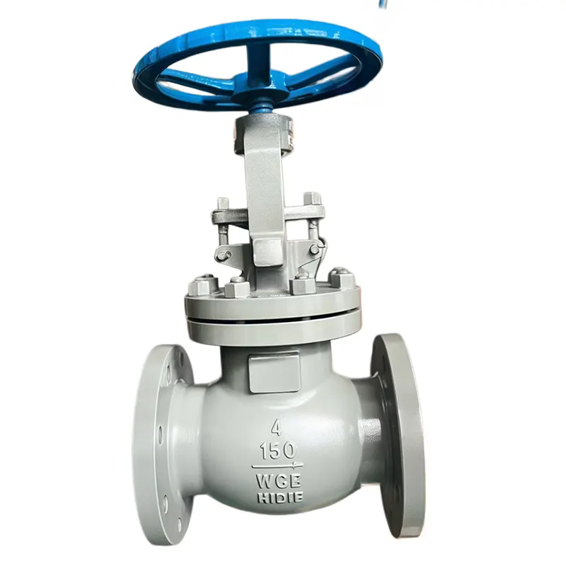 Valvula e globit industrial prej çeliku inox